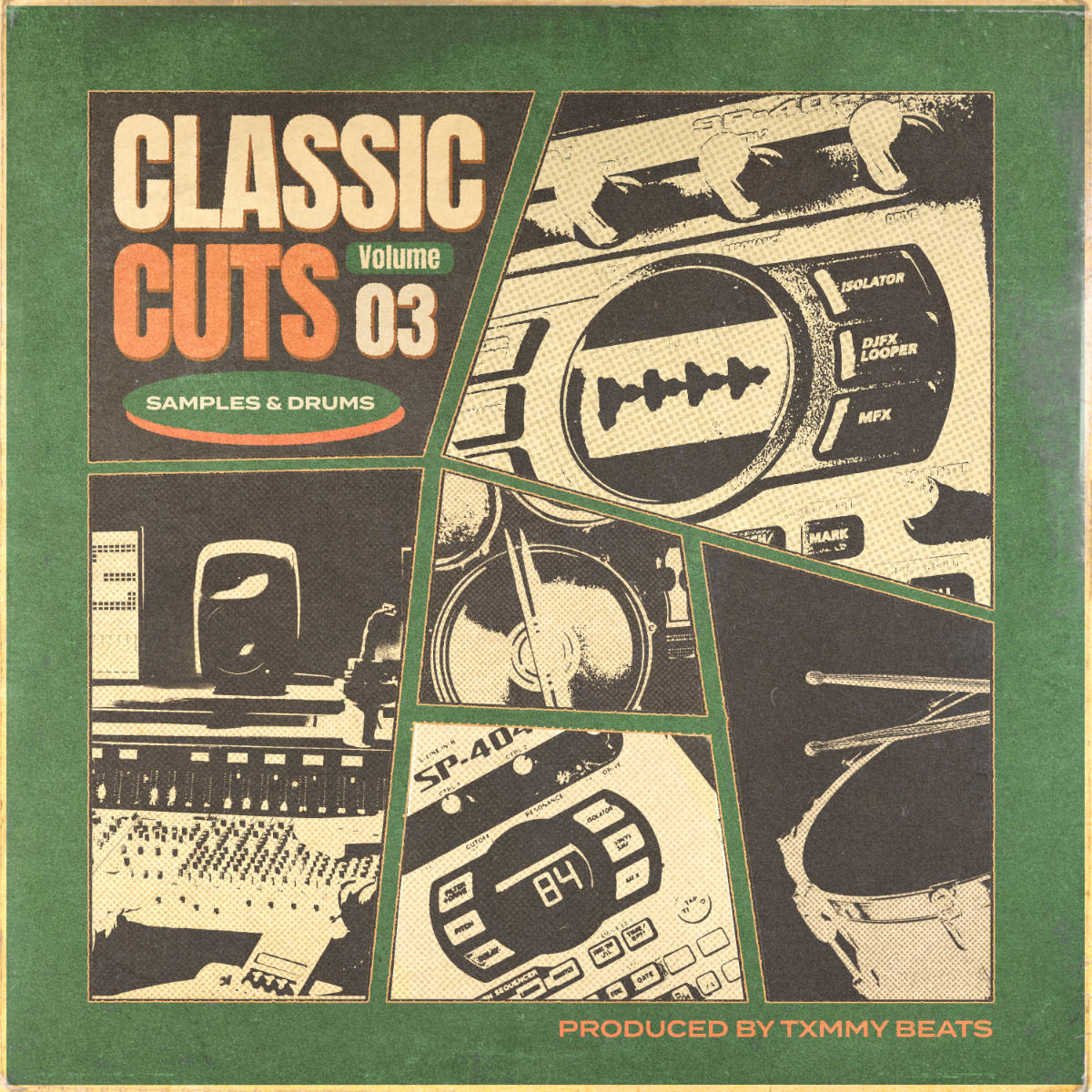 Classic Cuts Vol 3 Drum Sample Pack